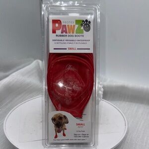 Protex Pawz Dog Boots - Red - Small 8 left in package NEW waterproof reusable